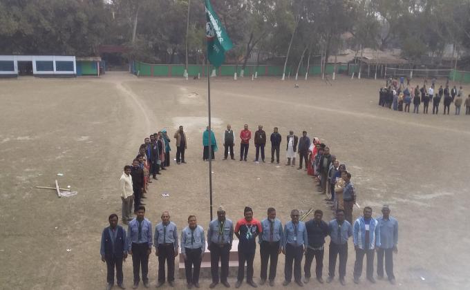 দিনাজপুর অঞ্চলে৭২তম স্কাউট ইউনিট লিডার বেসিক কোর্স 