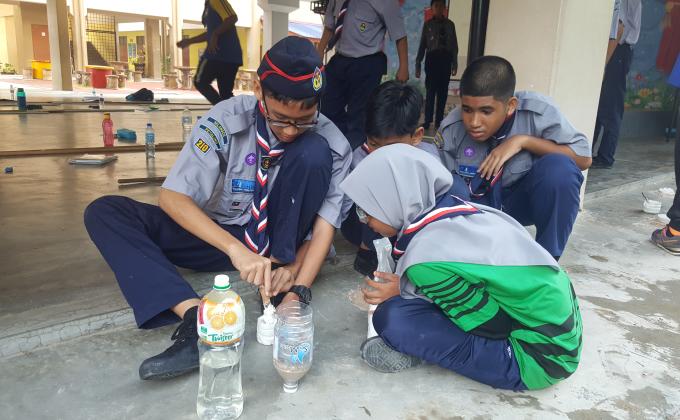 Perkhemahan Lencana usaha- Pengakap SMK Puchong Permai