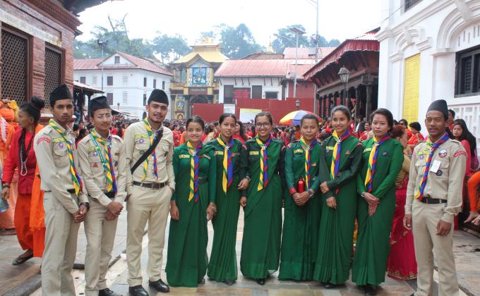Teej service camp