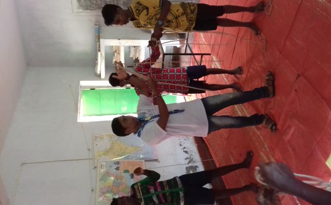 New scouting class started on 5 oct 2019 at- kendua high school, kendua, mayurbhanj.