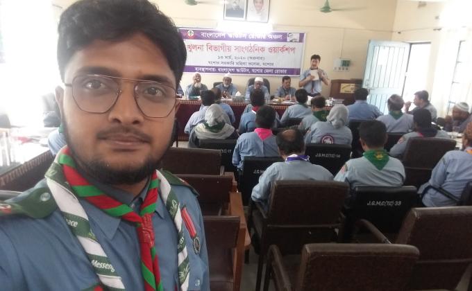 খুলনা বিভাগীয় সাংগঠনিক সভায় স্বেচ্ছাসেবী