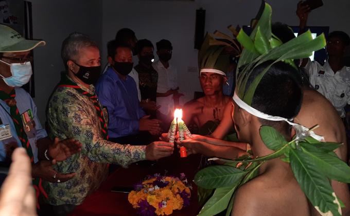 ৪র্থ নৌকাব স্কাউট লিডার বেসিক কোর্স,তাবু জলসা ২০২১।