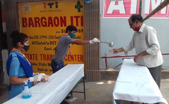 Water/Food distribution point