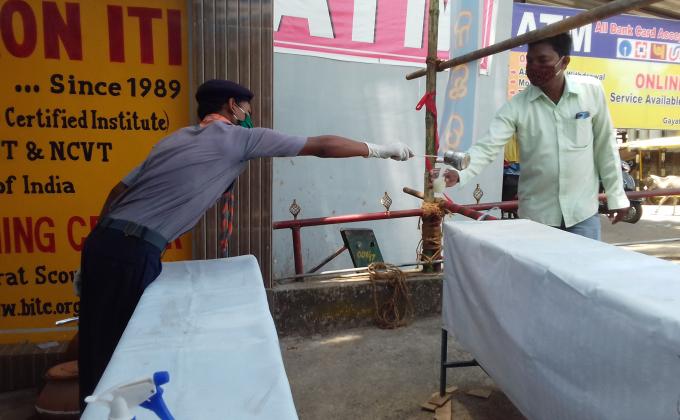 Water/Food distribution point