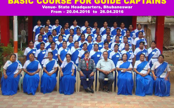 BASIC TRAINING COURSE FOR GUIDECAPTAINS