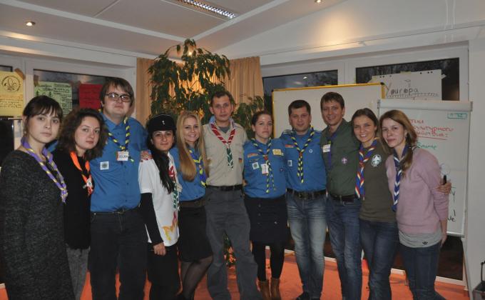 1 Академия проводников по проекту Scoutingtrain2014 Azerbaijan