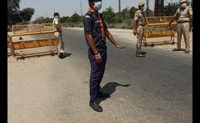 Help with police in covid-19