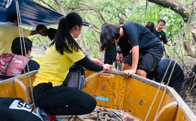 กิจกรรมปลูกป่าชายเลน