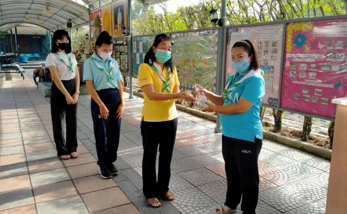 การล้างมือด้วยเจล