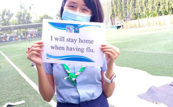 I will stay home