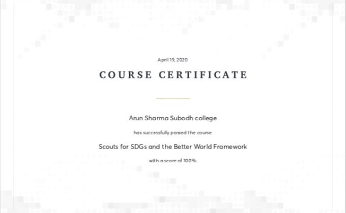 [D]Digital Scouting Guiding>Challenge 2-#E-Learning By ARUN SHARMA(Rover)BS&G