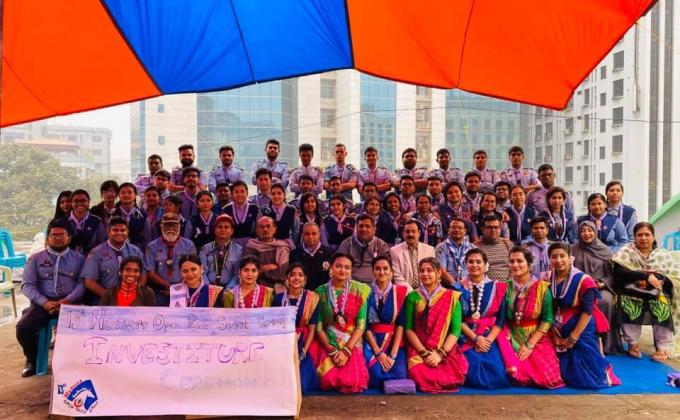 Special Crew Meeting and Investiture Program of 13th Hussars Open Rover Scout Group