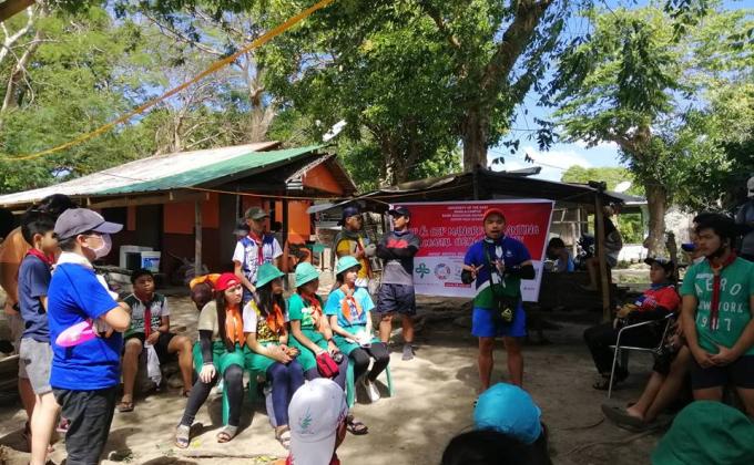 UE-BSP Outfit 1331 Mangrove Tree Planting and Coastal Clean-Up Activity