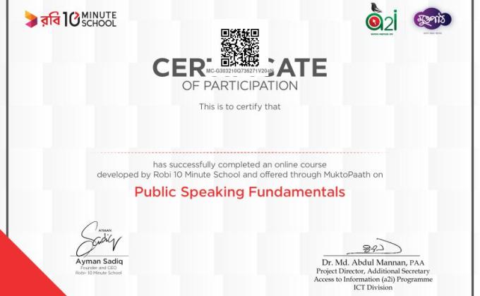 public speaking fundamentals