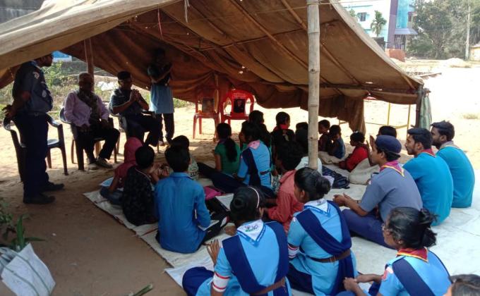 OBSERVATION OF WORLD THINKING DAY AND SCOUTS FOUNDERS DAY.