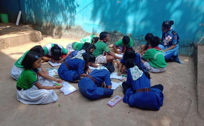 A grand celebration on the world thinking day 2020