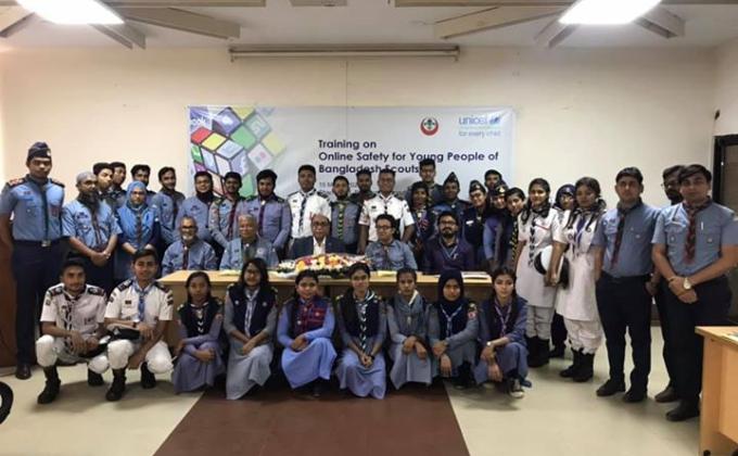 Online Safety for Young People of Bangladesh Scouts