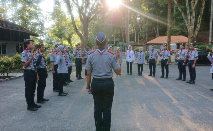 KEAHLIAN BADGE CAMP ROVER DISTRICT GOMBAK YEAR 2020