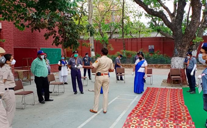 COVID-19 Warriors Day VI, Monday, 20 April, 2020 (NHQ,TBSG Visit)