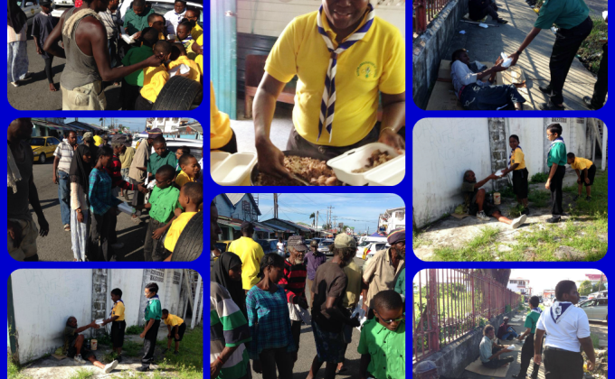 Scouts Guyana Annual Christmas Share-A-Meal