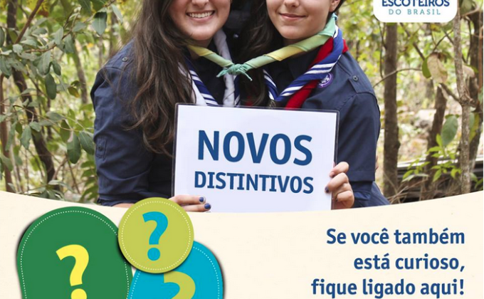New badge - Escoteiros do Brasil