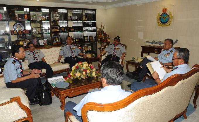 Air Scouts Malaysia - Royal Malaysia Air Force collaboration