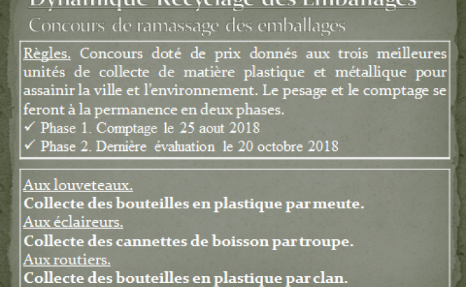 Ramassage & Recyclage 1