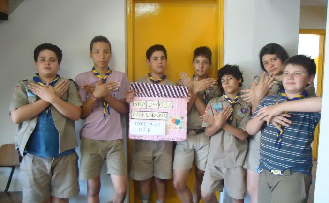 Carajuru Scout Group in JOTI 2013 - MoP