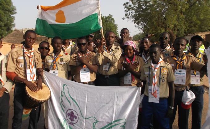 Walk for peace and Republic on 149km to attend to 56th the Republic celebration of Niger Reoublic