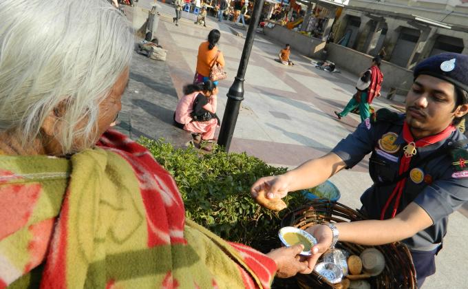 A Scout is Courteous