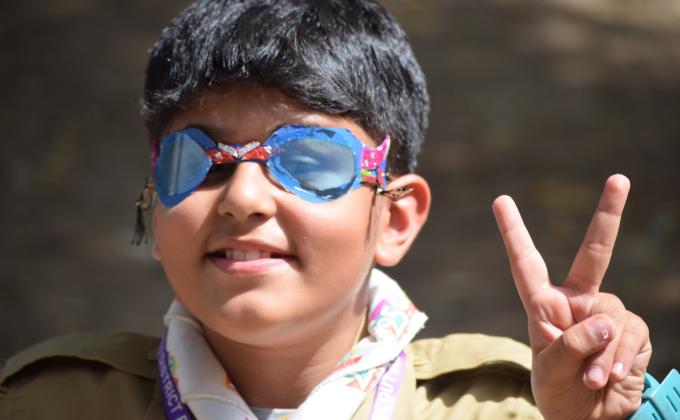 Scout Go Solar,  How to make Sun glasses On the auspicious occasion of IDBSA Karachi Silver Jubilee Celebrations 