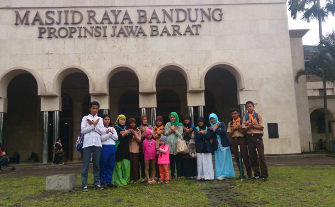 Prabuhi Rally at Grand Mosque of West Java Province