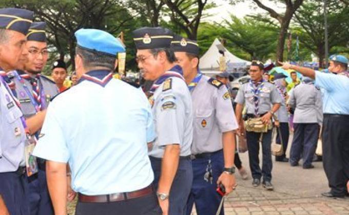 Perhimpunan Pengakap Udara Sempena Jambori Pengakap Malaysia Kuala Lumpur 2016