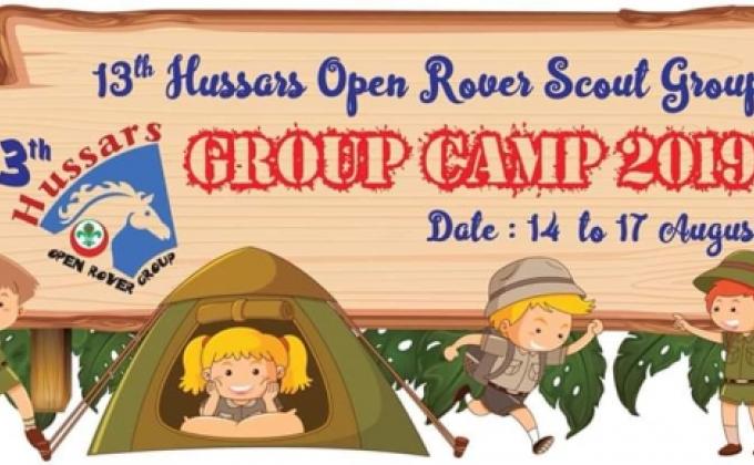 Annual Group Camp of 13th Hussars Open Rover Scout Group 