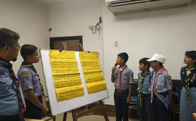 "My Dream, My Camporee" Workshop on Camporee program