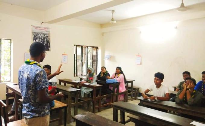 taking scout class