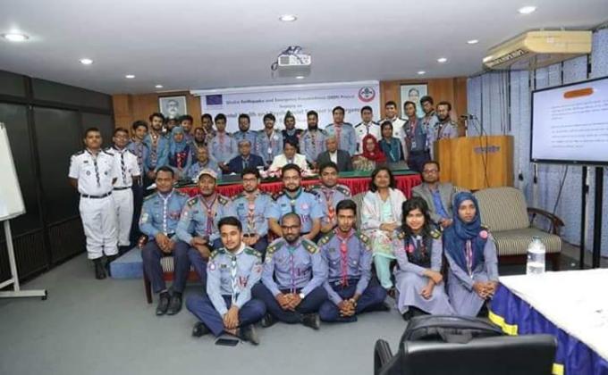 Training on Mental Health and Psychological Support in Emergency for Rover Scouts.