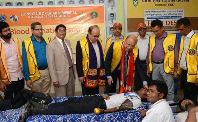 Blood Donation program