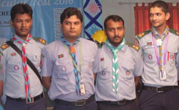 বিইউবিটি রোভার স্কাউট গ্রুপ ক্যাম্প-২০১৬