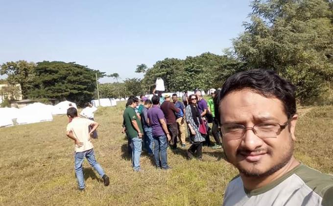 ৯ম জাতীয় কাব ক্যাম্পুরী এর প্রি‌ ভি‌জিট