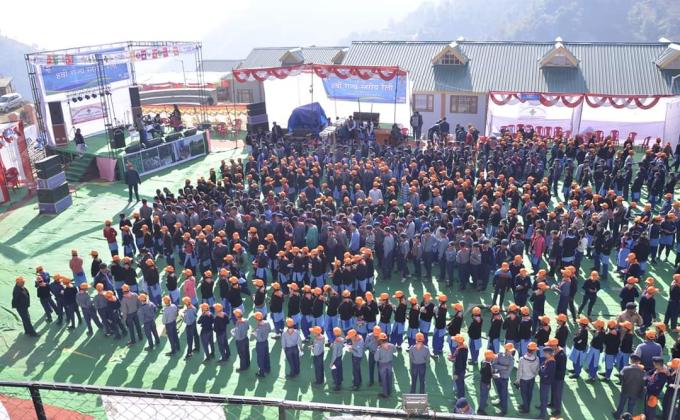 Service During State Rally of Bharat Scouts and Guides Himachal Pradesh