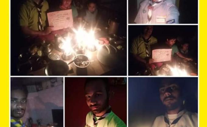 SANKALP PROJECT { C } Earth Hour
Challenge 4 : #Dinner-in-the-dark