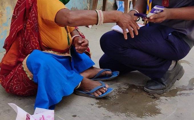 Service at bank of baroda,Nawalgarh