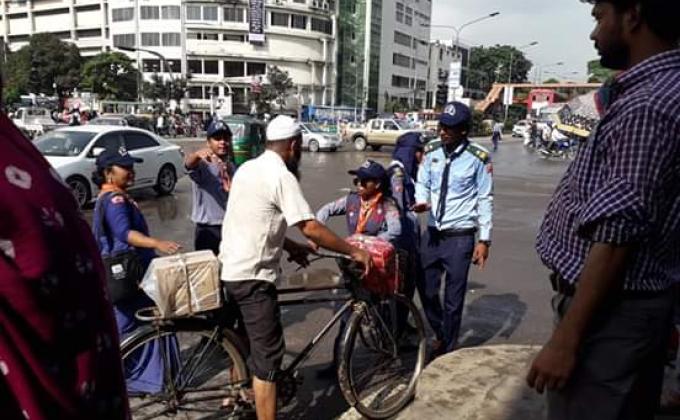 ট্রাফিক সপ্তাহ কর্মসূচি পালন