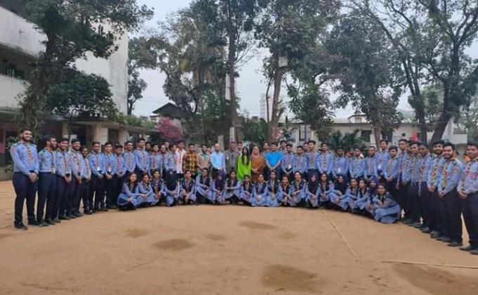 Celebration Of BP Day 2020 At Dhaka Polytechnic Institute Rover Scout Group