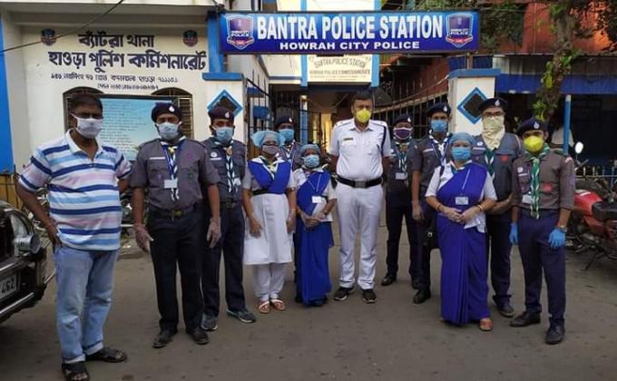 " FOOD DISTRIBUTION FOR NEEDY CHILDREN " on Lockdown Period 