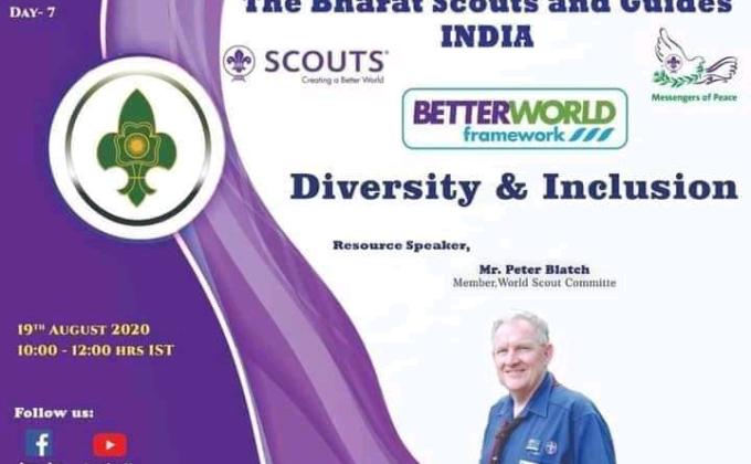 DAY-7 A VIRTUAL WEBINAR OR BETTER WORD FRAMEWORK,Scout Go Solar and Diversity and Inclusion