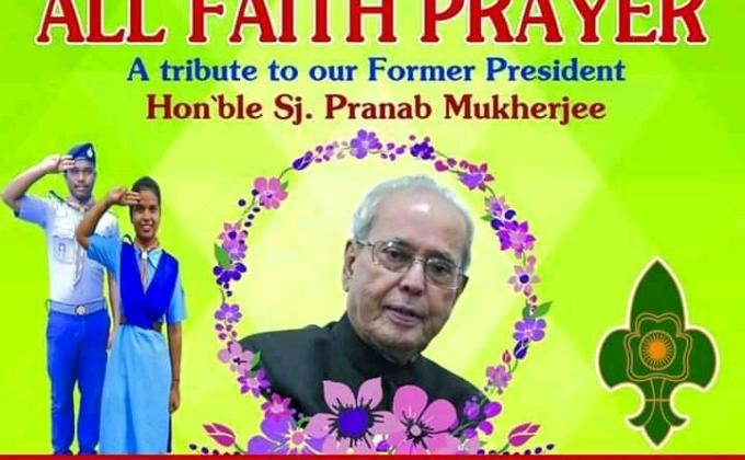 A tribute to our former president Hon'ble sj.PRANAB MUKHERJEE.