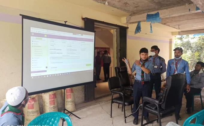 বাংলাদেশ স্কাউটস সিরাজগঞ্জ জেলার ব্যবস্থাপনা ও পরিচালনায় "জেলা পর্যায়ে  অনলাইন মেম্বারশীপ রেজিস্ট্রেশন বিষয়ক অরিয়েন্টেশন" প্রোগ্রাম অনুষ্ঠিত ।