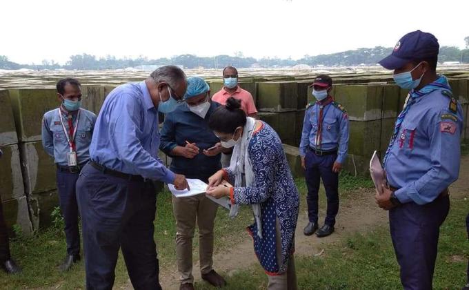 বাংলাদেশ স্কাউটস এর "জাতীয় স্কাউট প্রশিক্ষণ কেন্দ্র" সিরাজগন্জ এর মাঠ পরিদর্শন করেন বাংলাদেশ স্কাউটস এর জাতীয় কমিশনার (উন্নয়ন) জনাব মেজবাহ উদ্দীন ভূইয়া, প্রকল্প পরিচালক রুহুল আমিন স্যার সহ বাংলাদেশ স্কাউটস এর কর্মকর্তা গণ।